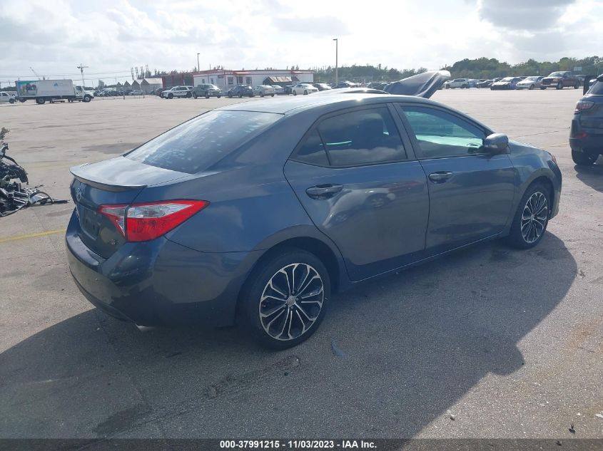 2014 TOYOTA COROLLA S PLUS - 5YFBURHE7EP131621