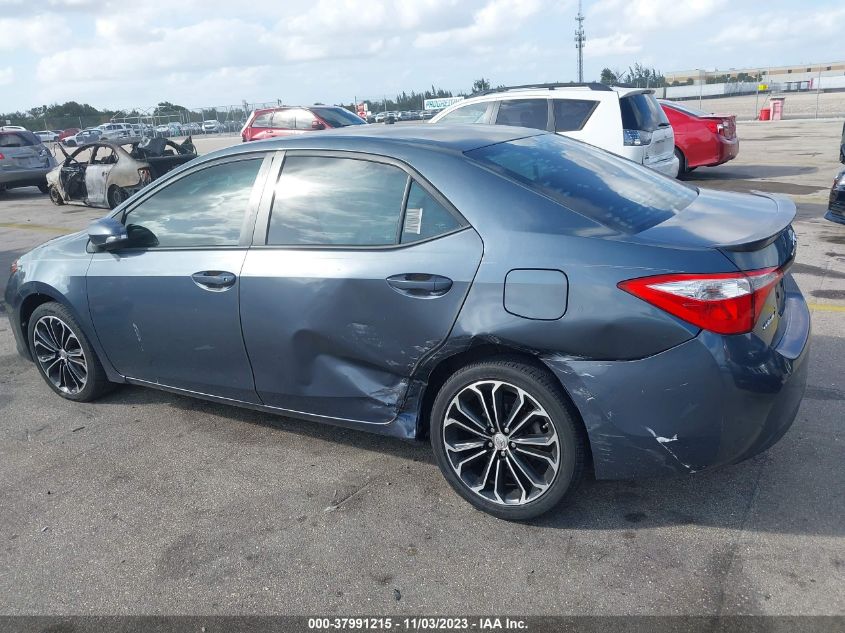 2014 TOYOTA COROLLA S PLUS - 5YFBURHE7EP131621