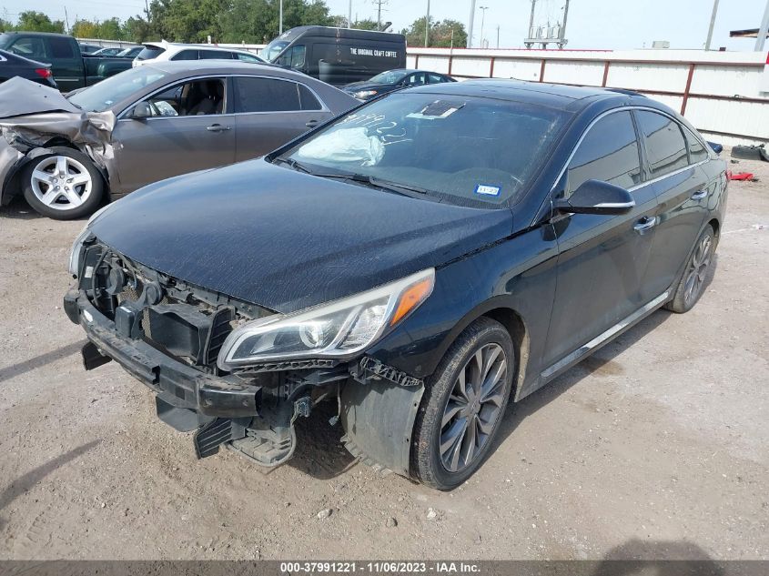 2015 HYUNDAI SONATA SPORT/LIMITED - 5NPE34AB4FH127978