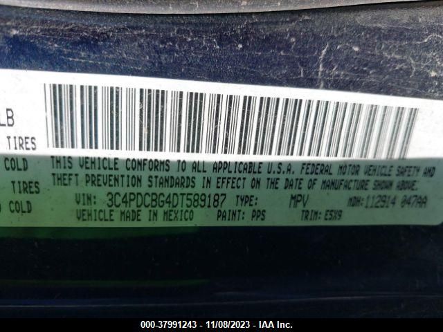 2013 DODGE JOURNEY SXT - 3C4PDCBG4DT589187