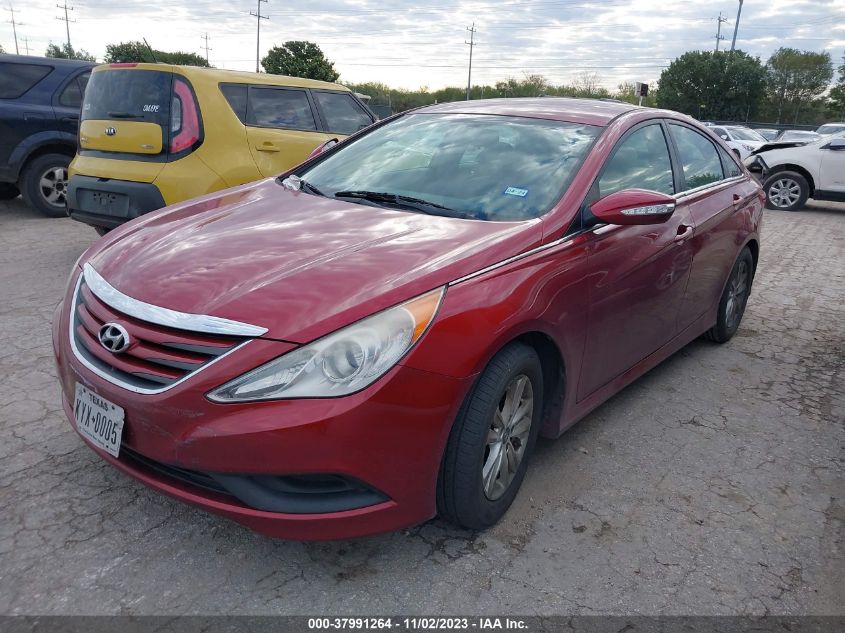 2014 HYUNDAI SONATA GLS - 5NPEB4AC8EH946549