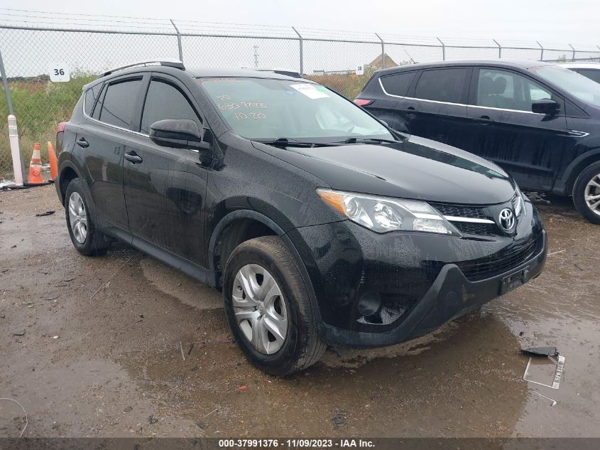 2013 TOYOTA RAV4 LE - 2T3ZFREV7DW039295