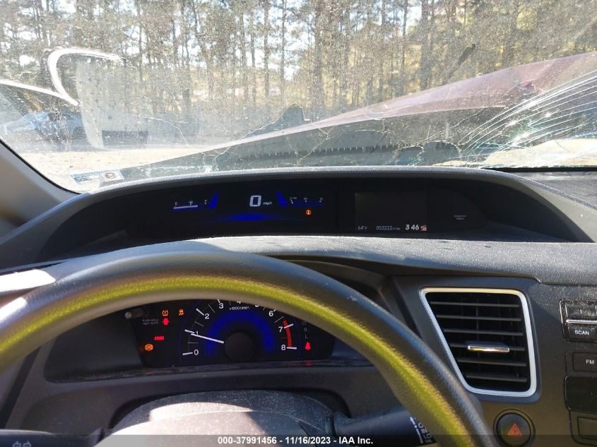2015 HONDA CIVIC LX - 19XFB2F53FE297090