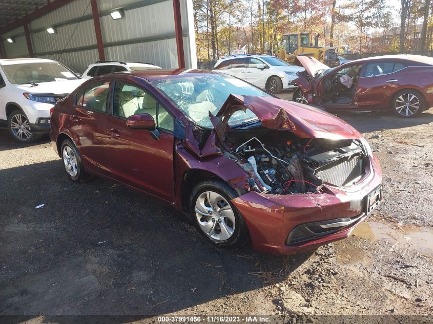 2015 HONDA CIVIC LX - 19XFB2F53FE297090