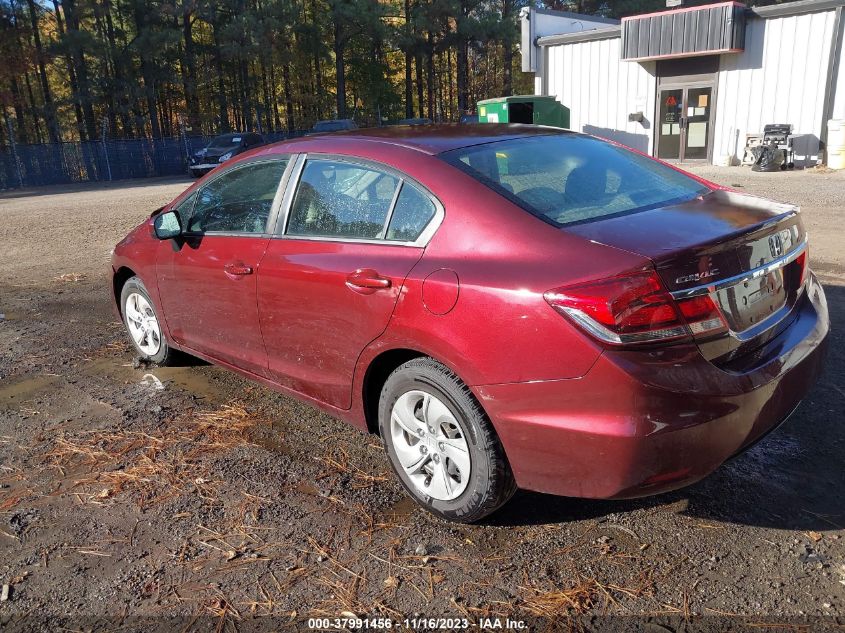 2015 HONDA CIVIC LX - 19XFB2F53FE297090