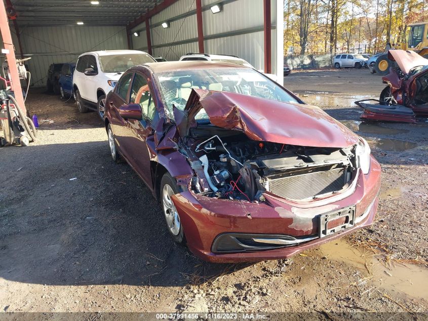2015 HONDA CIVIC LX - 19XFB2F53FE297090