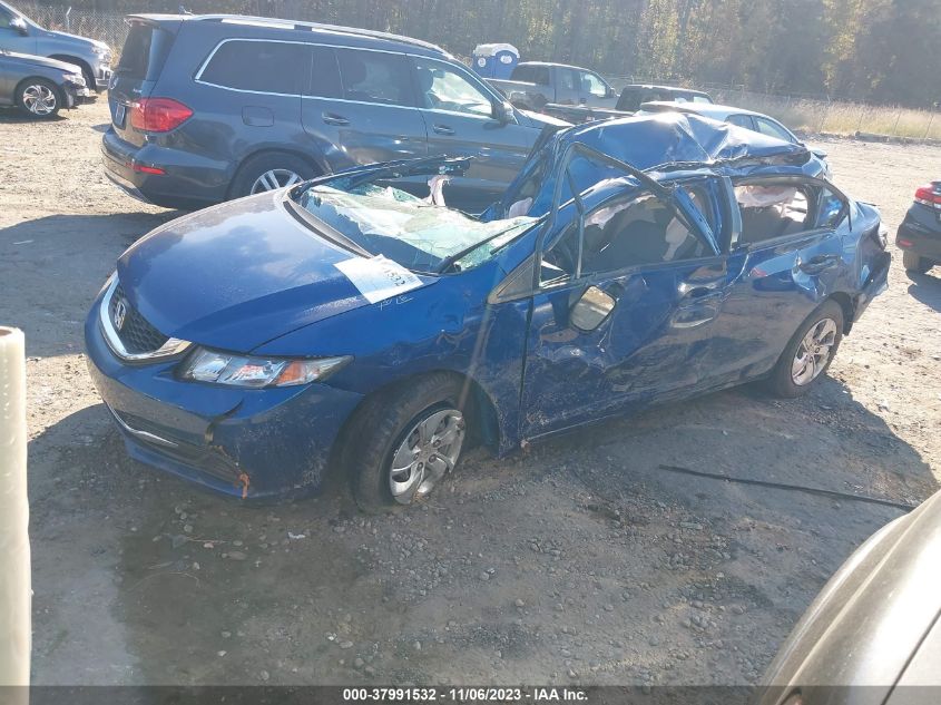 2015 HONDA CIVIC LX - 19XFB2F54FE051164