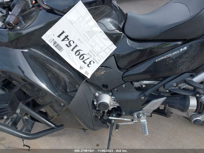 2011 KAWASAKI ZG1400 C JKBZGNC11BA007935