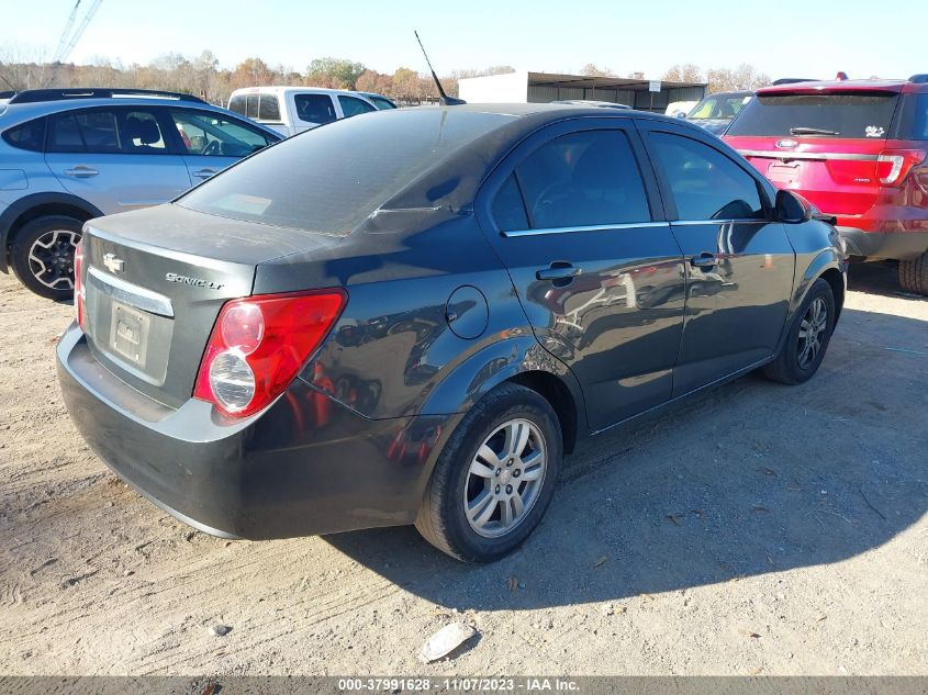 2014 CHEVROLET SONIC LT AUTO - 1G1JC5SH4E4216826