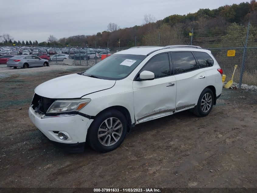 2014 NISSAN PATHFINDER SL - 5N1AR2MN2EC665138