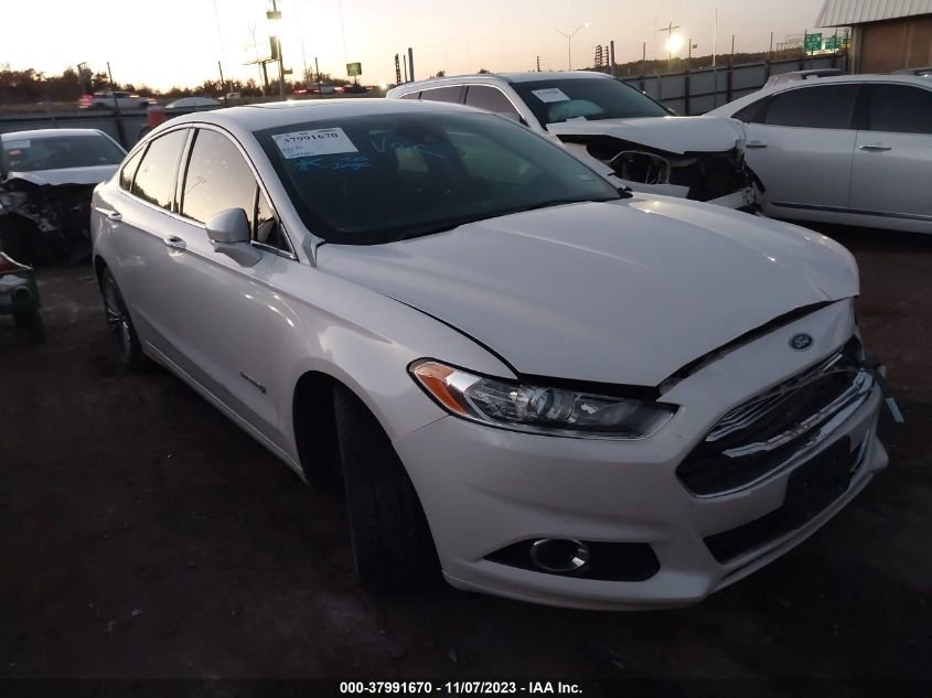 2013 FORD FUSION TITANIUM HEV - 3FA6P0RUXDR303553