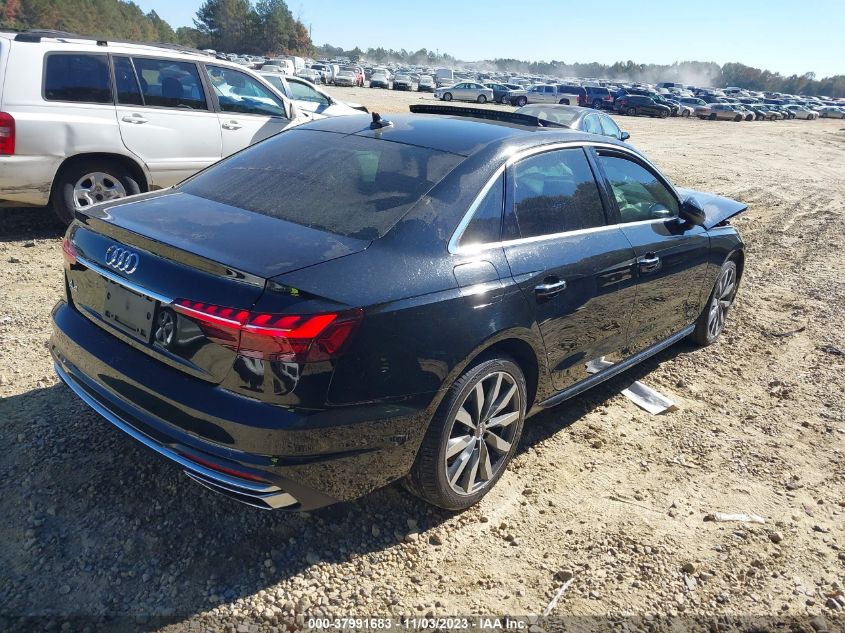 2020 AUDI A4 PREMIUM 40 TFSI - WAUGMAF47LA038694