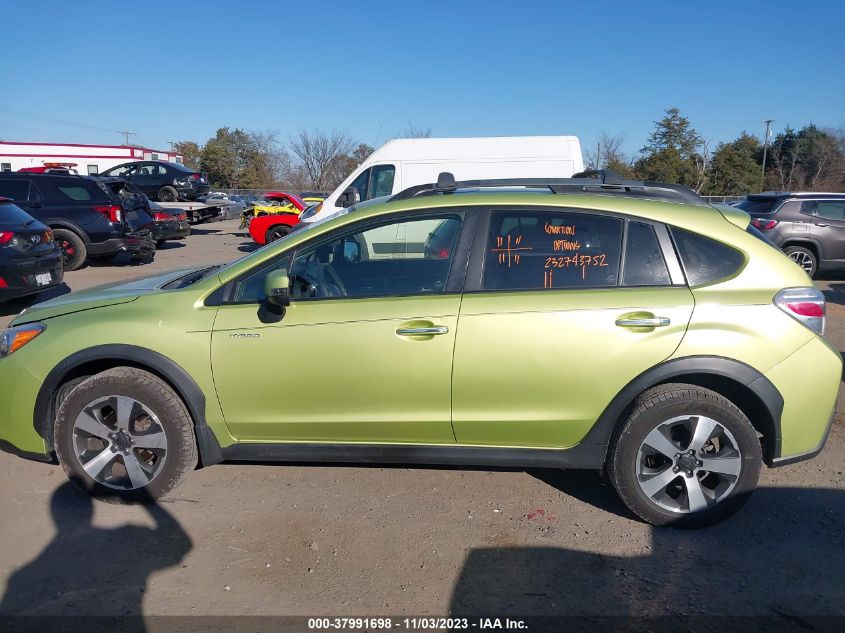 2014 SUBARU XV CROSSTREK HYBRID 2.0I HYBRID TOURING - JF2GPBKC0EH232556