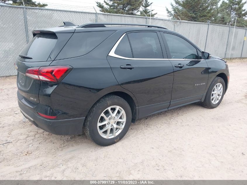 2022 CHEVROLET EQUINOX AWD LT - 3GNAXUEV5NL231618