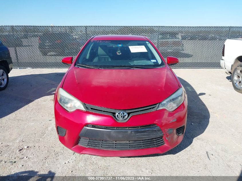 2016 TOYOTA COROLLA LE - 2T1BURHE8GC660837