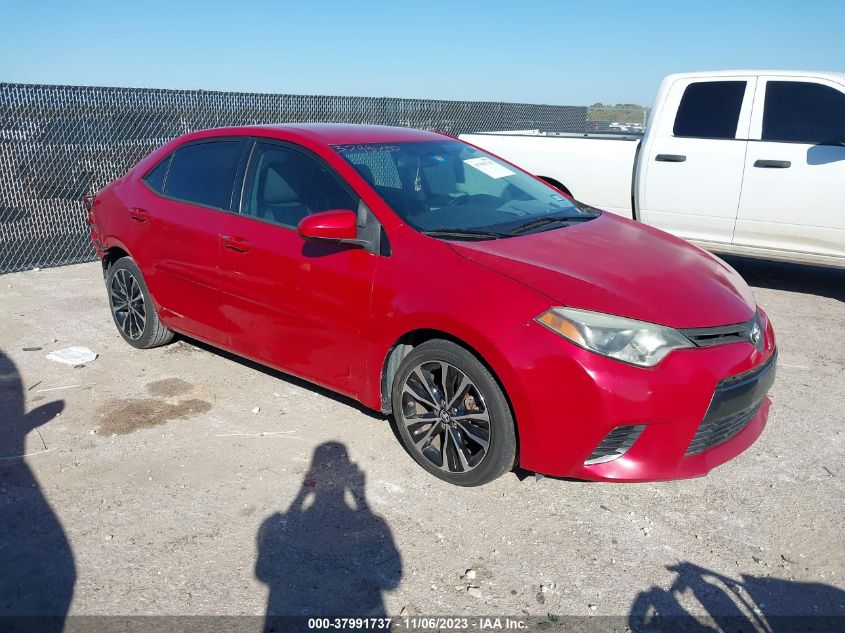 2016 TOYOTA COROLLA LE - 2T1BURHE8GC660837