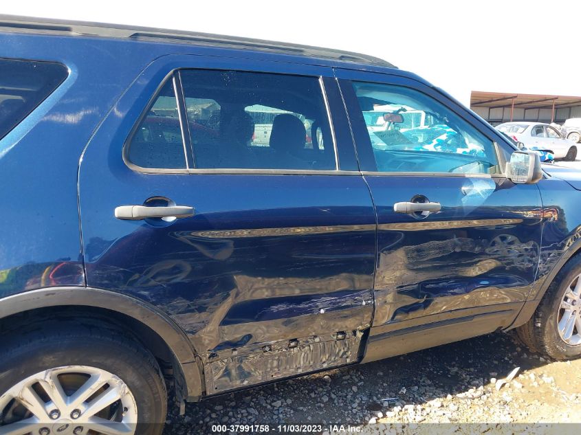 2017 FORD EXPLORER BASE - 1FM5K7B86HGC30085