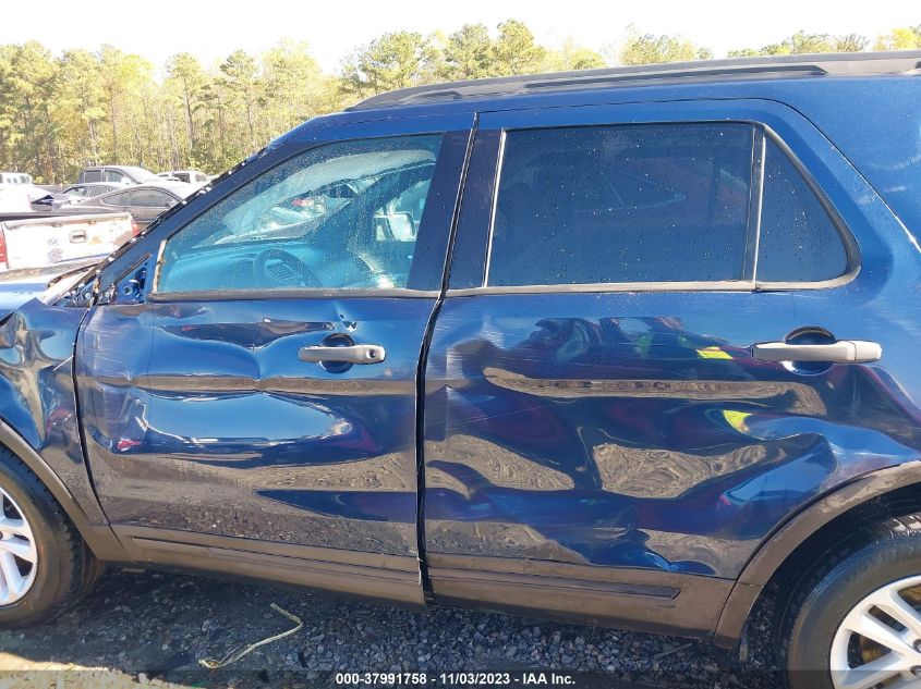 2017 FORD EXPLORER BASE - 1FM5K7B86HGC30085