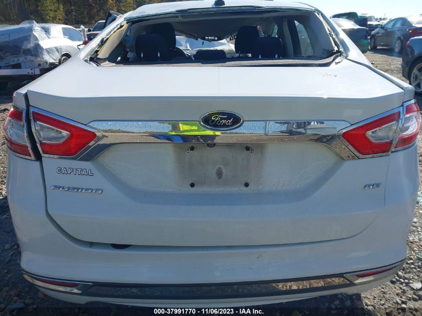 2016 FORD FUSION SE - 3FA6P0H7XGR146753