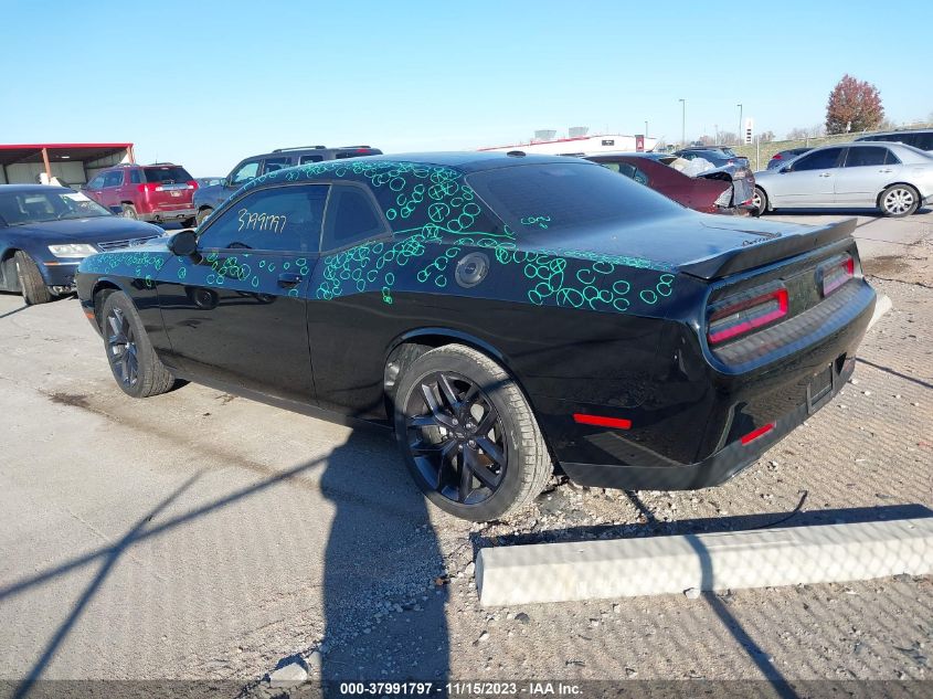 VIN 2C3CDZAG7NH159963 2022 DODGE CHALLENGER SXT