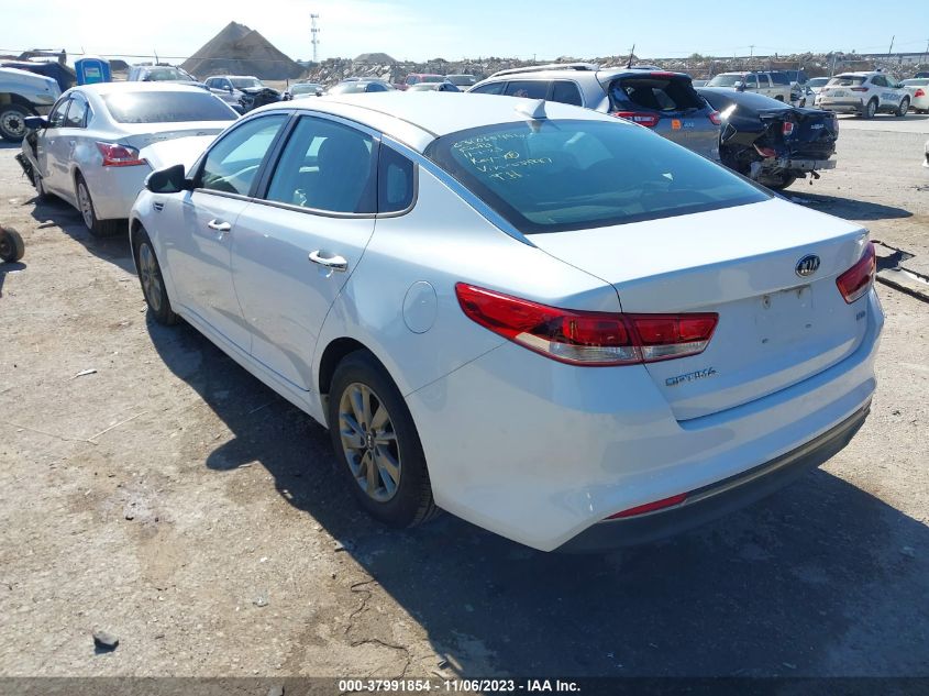 2016 KIA OPTIMA LX - 5XXGT4L14GG034887