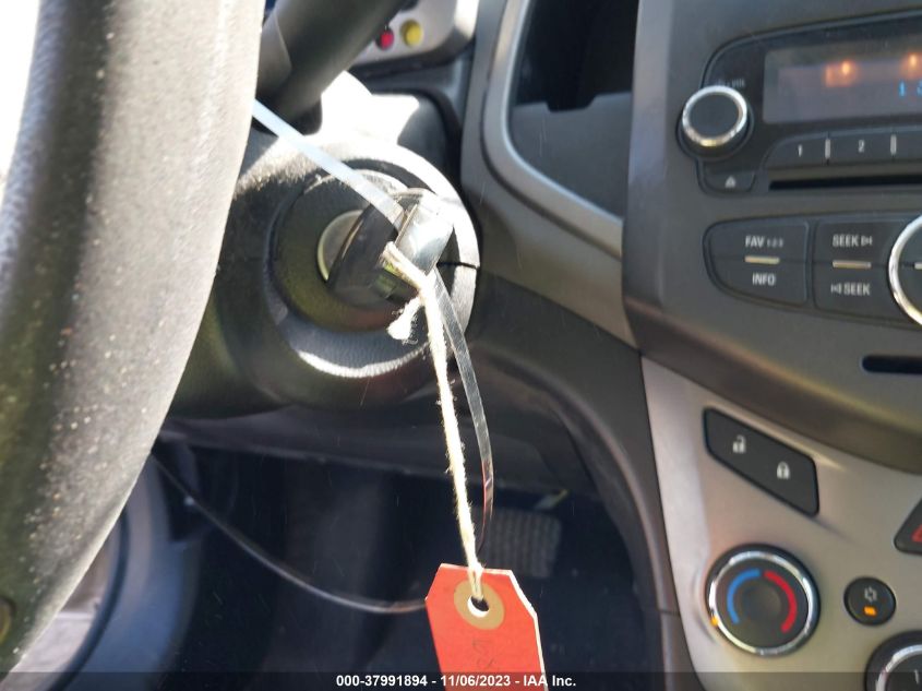 2013 CHEVROLET SONIC LT - 1G1JC6SH3D4153108