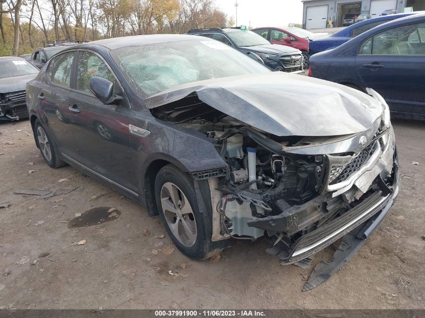 2014 KIA OPTIMA HYBRID LX - KNAGM4AD3E5066867