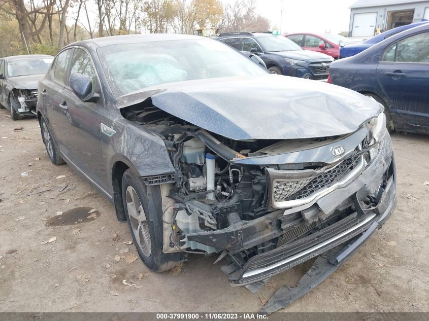 2014 KIA OPTIMA HYBRID LX - KNAGM4AD3E5066867