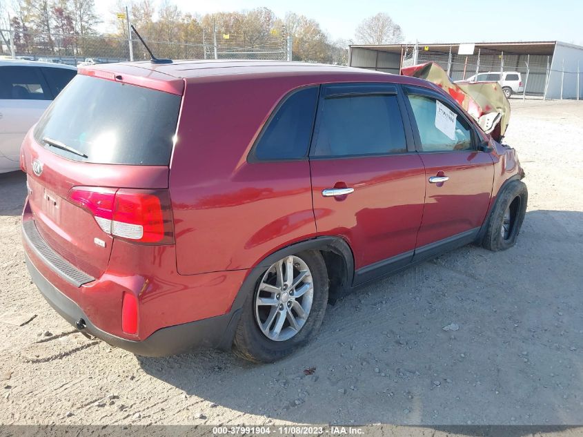 2014 KIA SORENTO LX - 5XYKT3A63EG516133