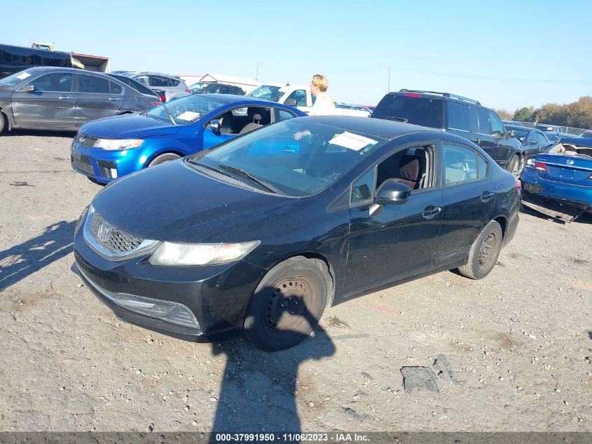2013 HONDA CIVIC LX - 19XFB2F50DE015596