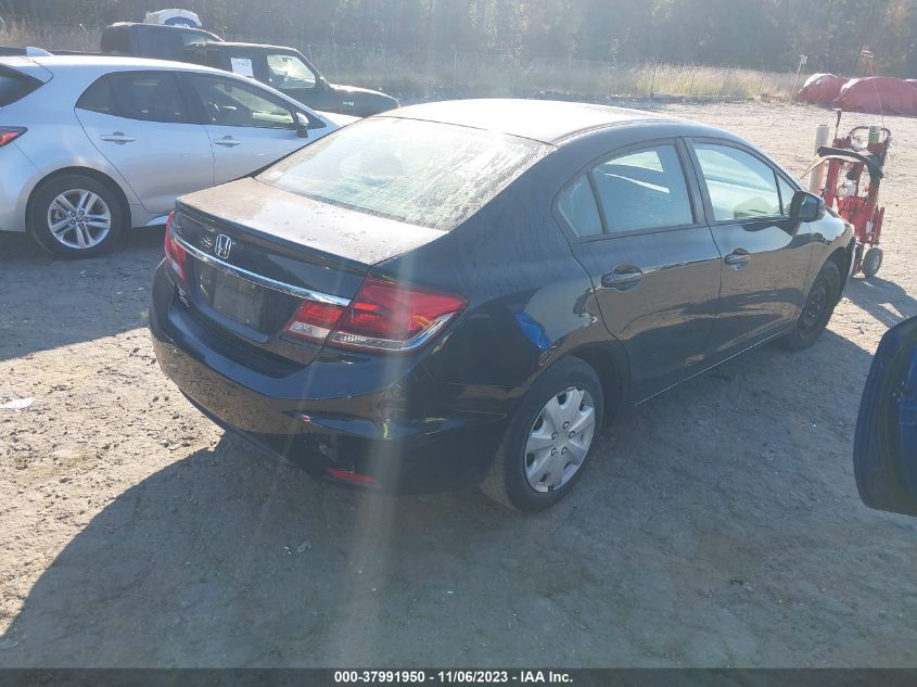 2013 HONDA CIVIC LX - 19XFB2F50DE015596