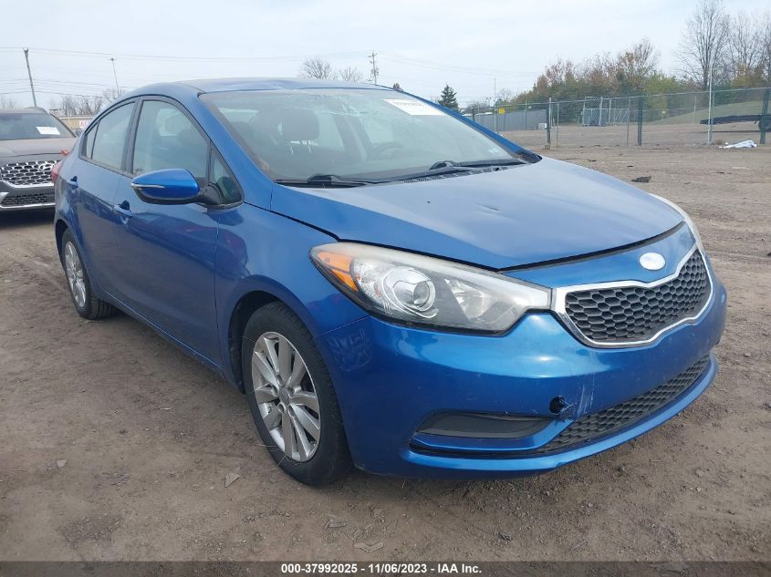 2014 KIA FORTE LX - KNAFX4A64E5126627