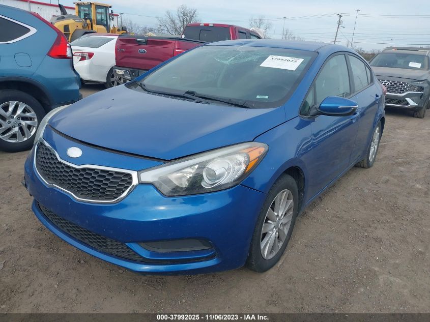 2014 KIA FORTE LX - KNAFX4A64E5126627