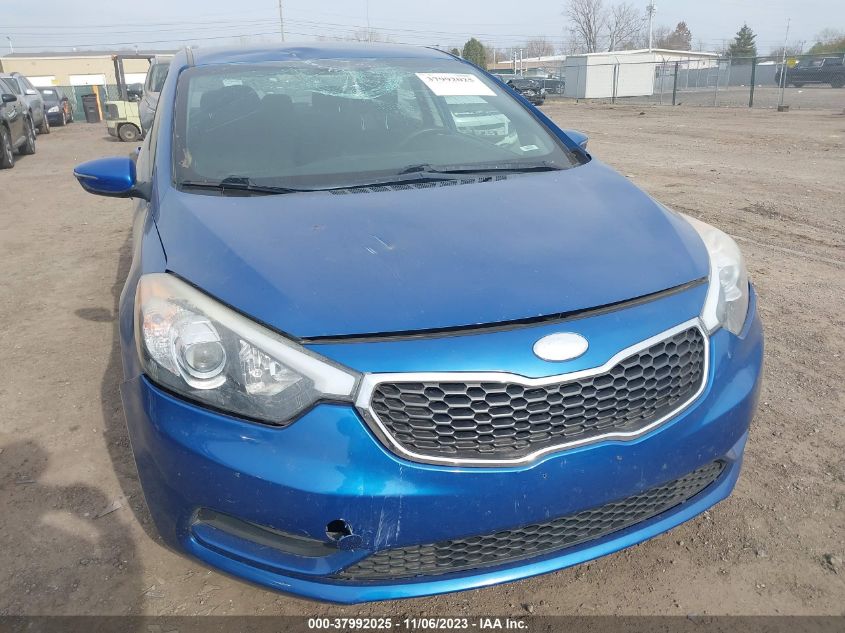 2014 KIA FORTE LX - KNAFX4A64E5126627