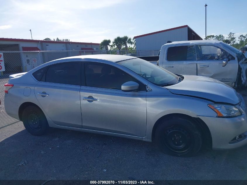 2014 NISSAN SENTRA S - 3N1AB7AP9EY248332