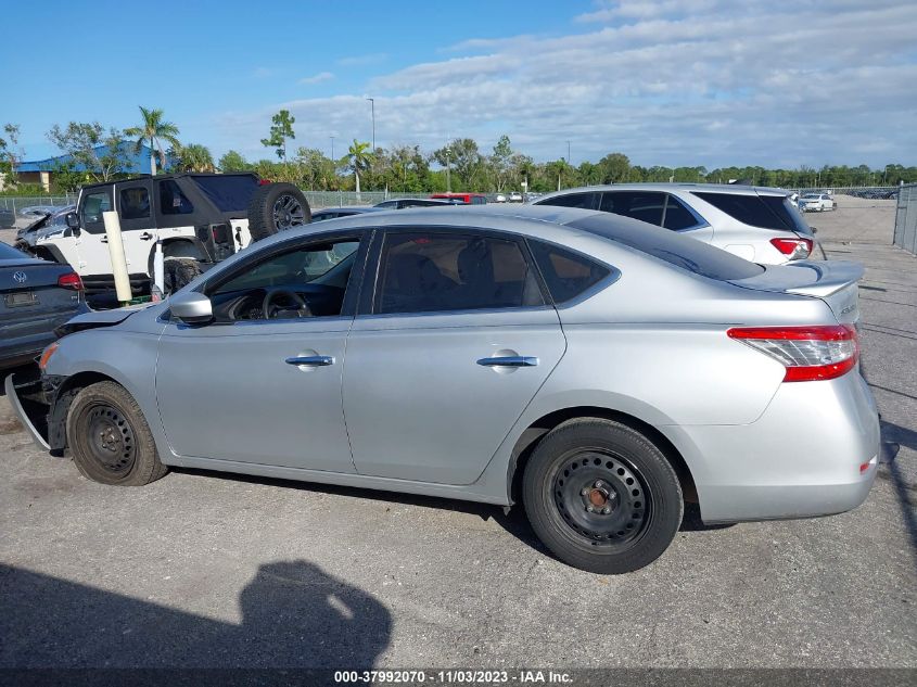 2014 NISSAN SENTRA S - 3N1AB7AP9EY248332