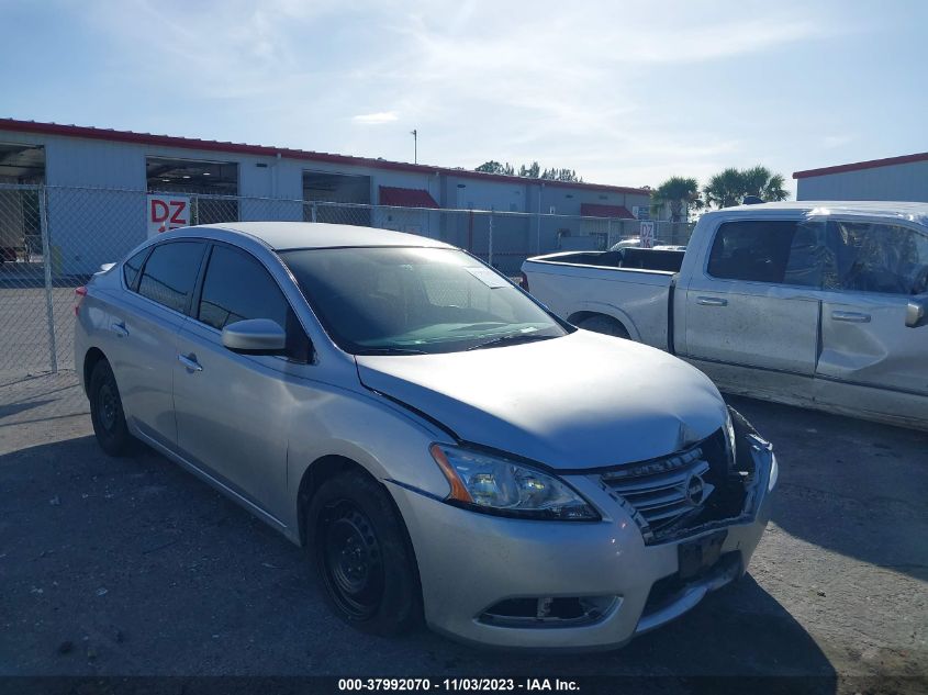 2014 NISSAN SENTRA S - 3N1AB7AP9EY248332