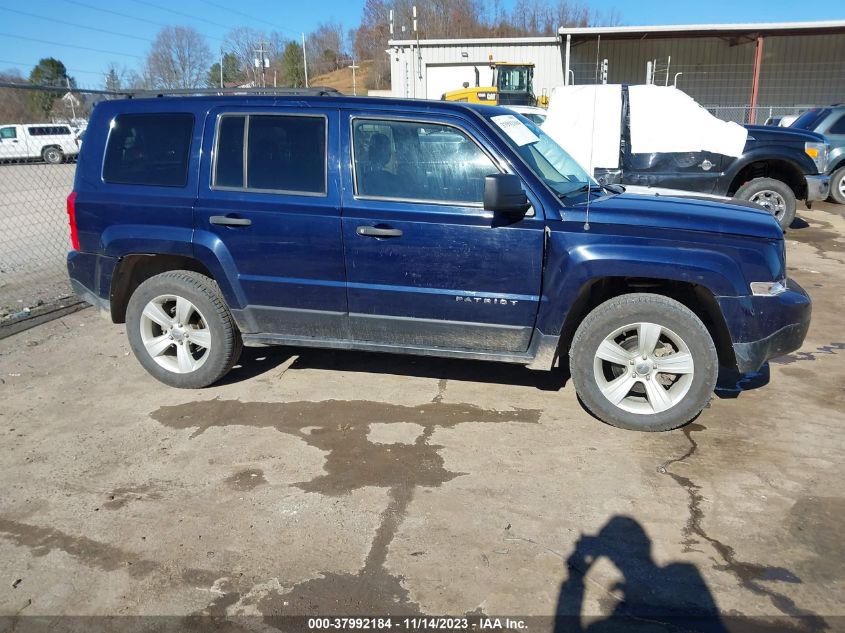 2013 JEEP PATRIOT SPORT - 1C4NJRBB2DD192266