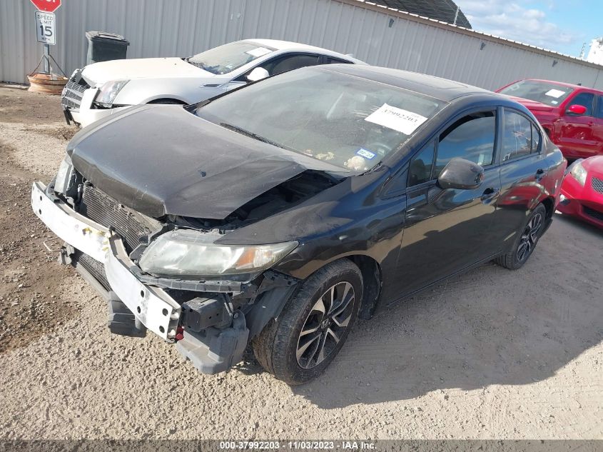 2013 HONDA CIVIC EX - 19XFB2F81DE052151