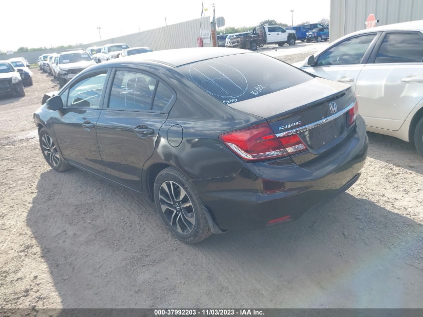 2013 HONDA CIVIC EX - 19XFB2F81DE052151