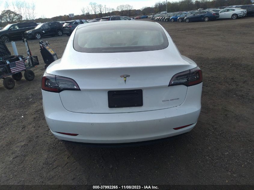 2021 TESLA MODEL 3 LONG RANGE DUAL MOTOR - 5YJ3E1EB2MF049044