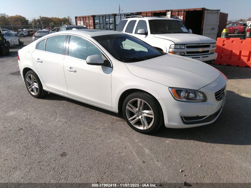 2014 VOLVO S60 T5/T5 PLATINUM - YV1612FS1E2278035