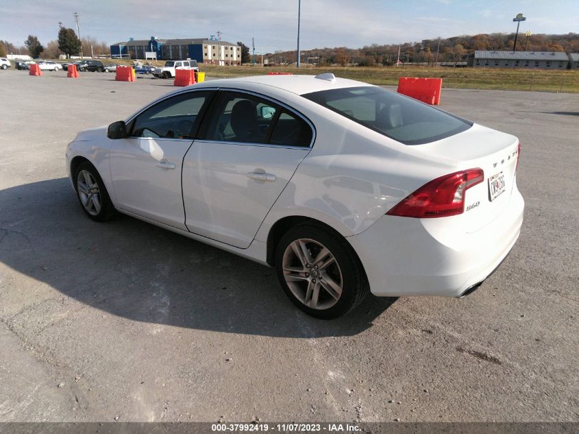 2014 VOLVO S60 T5/T5 PLATINUM - YV1612FS1E2278035