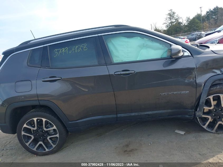 2017 JEEP NEW COMPASS LIMITED 4X4 3C4NJDCB6HT671890