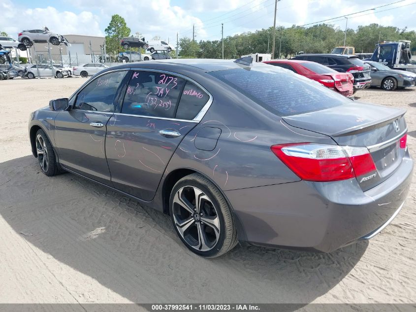 1HGCR6F53FA006906 | 2015 HONDA ACCORD HYBRID