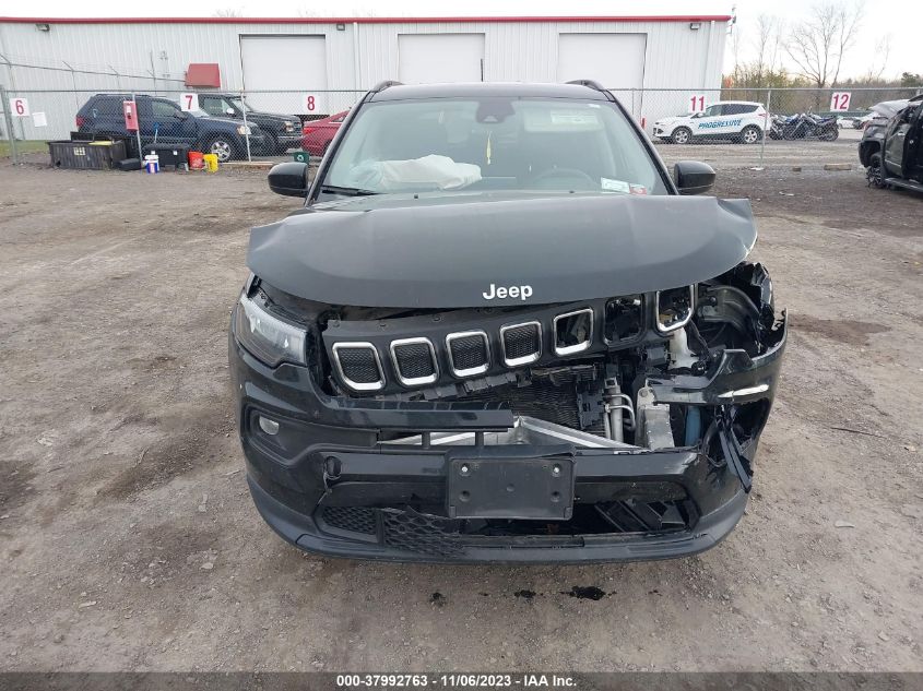 2022 JEEP COMPASS LATITUDE 4X4 - 3C4NJDBBXNT230471