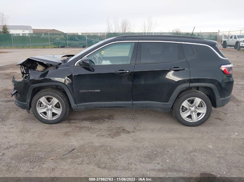 2022 JEEP COMPASS LATITUDE 4X4 - 3C4NJDBBXNT230471