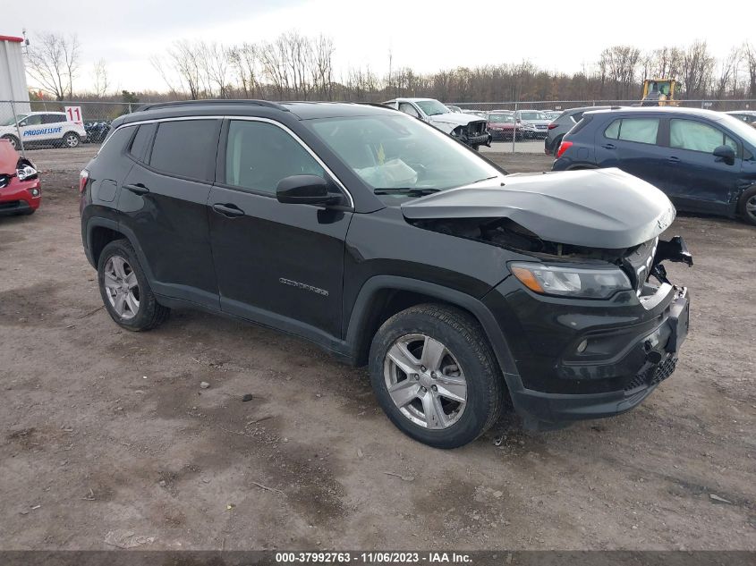 2022 JEEP COMPASS LATITUDE 4X4 - 3C4NJDBBXNT230471