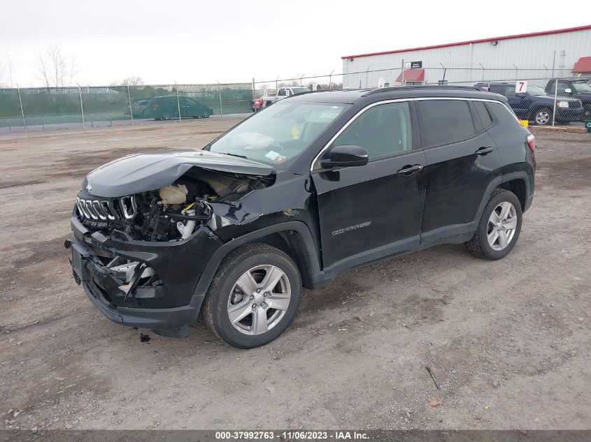 2022 JEEP COMPASS LATITUDE 4X4 - 3C4NJDBBXNT230471