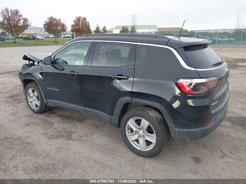 2022 JEEP COMPASS LATITUDE 4X4 - 3C4NJDBBXNT230471